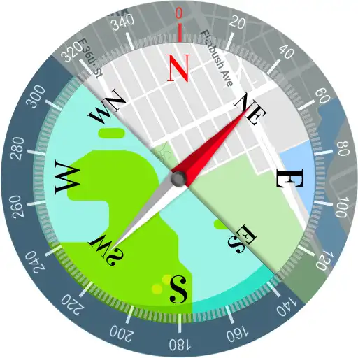 Play Digital Compass Map 360 APK