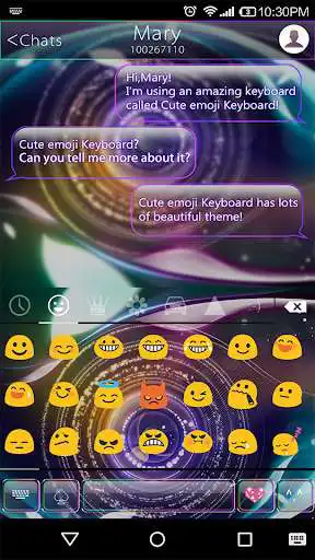 Play APK Digital Eye Emoji Keyboard  and enjoy Digital Eye Emoji Keyboard with UptoPlay emoji.keyboard.emoticonkeyboard