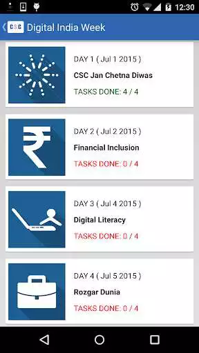 Play Digital India - CSC as an online game Digital India - CSC with UptoPlay