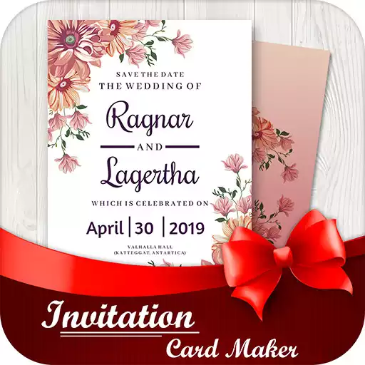 Free play online Digital Invitation Card Maker APK