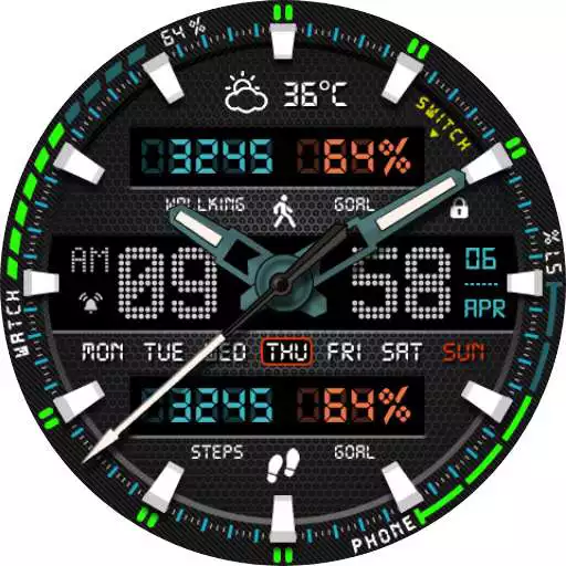 Play Digital Monster Watch Face APK