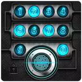Free play online Digital number style lock screen APK