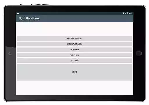 Play APK Digital Photo Frame for your interior  and enjoy Digital Photo Frame for your interior with UptoPlay com.madnessofcorner.photoframe