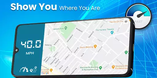 Play Digital Speedometer - GPS as an online game Digital Speedometer - GPS with UptoPlay