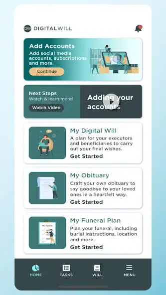 Play DigitalWill.com as an online game DigitalWill.com with UptoPlay