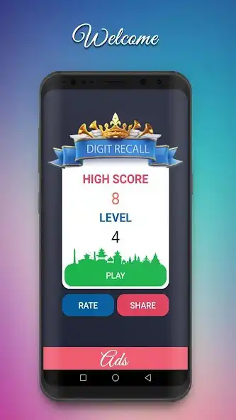 Play Digit Recall  and enjoy Digit Recall with UptoPlay