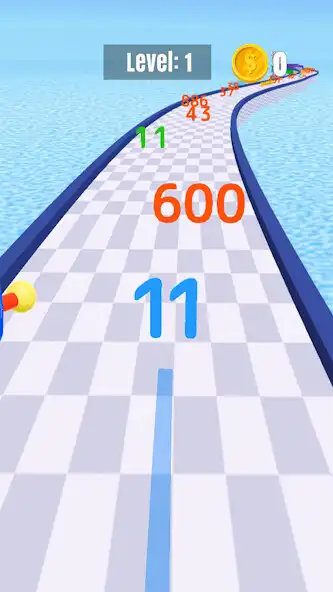 Play Digits Run 3D: Number Run  and enjoy Digits Run 3D: Number Run with UptoPlay