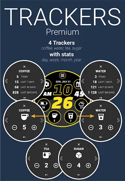Play Digi Watch Face (by HuskyDEV)  and enjoy Digi Watch Face (by HuskyDEV) with UptoPlay
