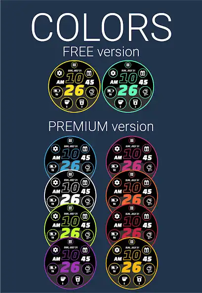 Play Digi Watch Face (by HuskyDEV) as an online game Digi Watch Face (by HuskyDEV) with UptoPlay
