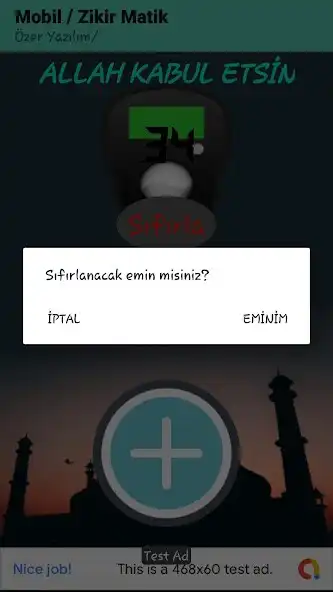 Play Dijital Zikirmatik as an online game Dijital Zikirmatik with UptoPlay