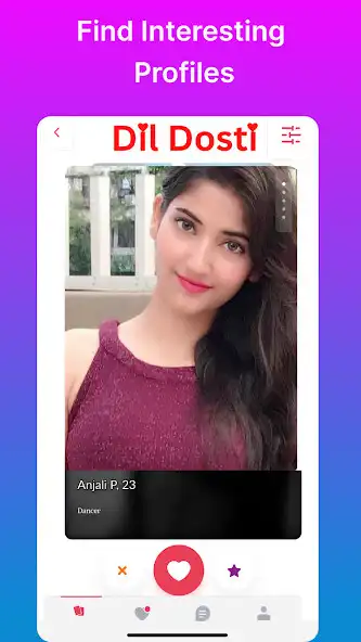 Play Dil Dosti - Hindi Dating App  and enjoy Dil Dosti - Hindi Dating App with UptoPlay