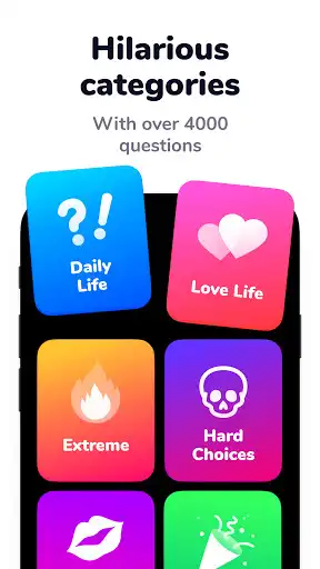 Play Dilemmaly - Would you rather? as an online game Dilemmaly - Would you rather? with UptoPlay