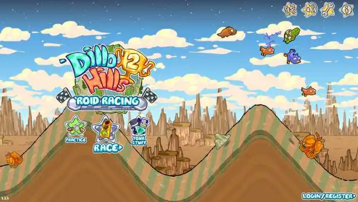 Play Dillo Hills 2: Roid Racing Play Dillo Hills 2: Roid Racing