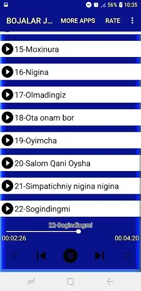 Play Dilmurod Madmusayev qoshiqlar as an online game Dilmurod Madmusayev qoshiqlar with UptoPlay