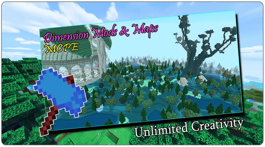 Play Dimension Mod for Minecraft PE  and enjoy Dimension Mod for Minecraft PE with UptoPlay