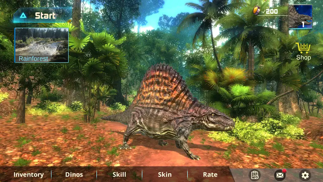 Play Dimetrodon Simulator  and enjoy Dimetrodon Simulator with UptoPlay