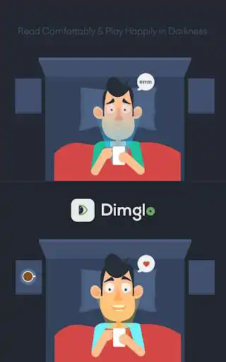 Play APK Dimglo - Brightness Dimmer for Night Mode  and enjoy Dimglo - Brightness Dimmer for Night Mode with UptoPlay com.webreinvent.dimglo