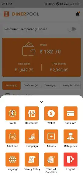 Play DinerPool Restaurant App as an online game DinerPool Restaurant App with UptoPlay