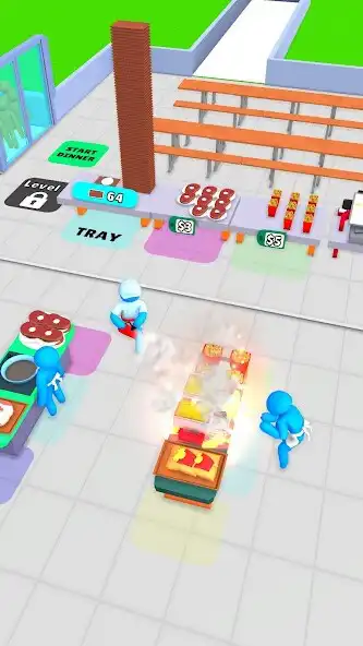 Play Dining Hall Idle as an online game Dining Hall Idle with UptoPlay