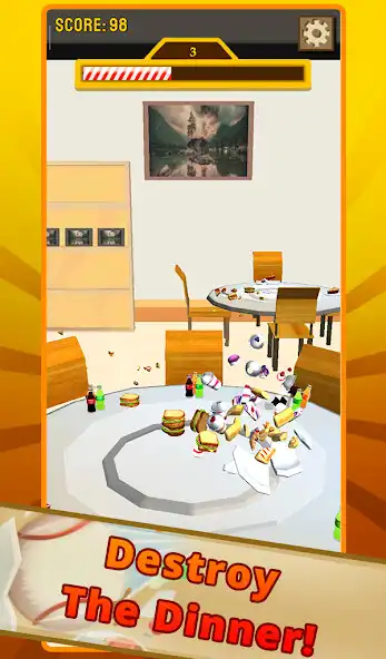 Play Dinner Destroy 3D  and enjoy Dinner Destroy 3D with UptoPlay