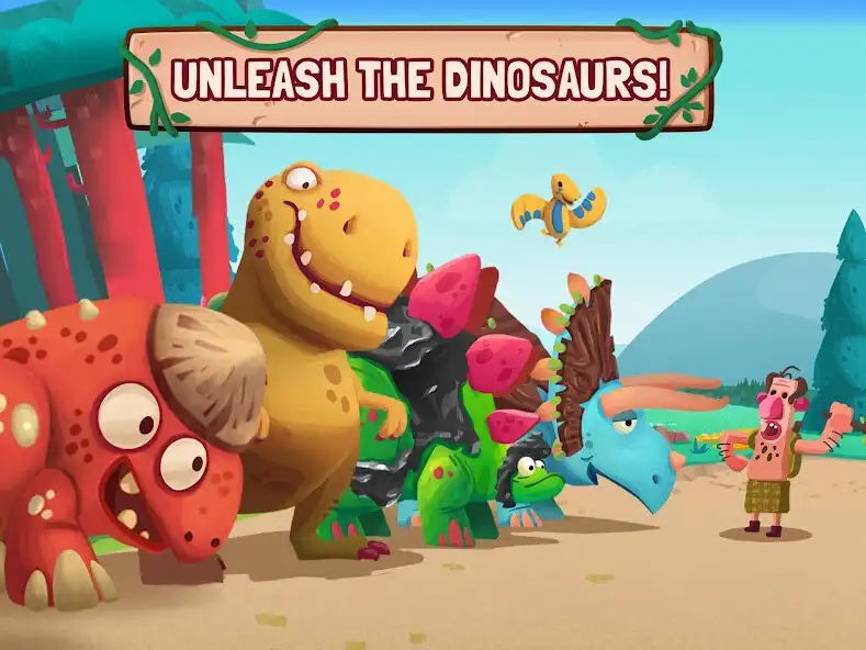 Play Dino Bash: Dinosaur Battle as an online game Dino Bash: Dinosaur Battle with UptoPlay