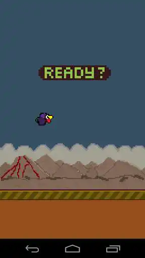 Play Dino Bird! as an online game Dino Bird! with UptoPlay