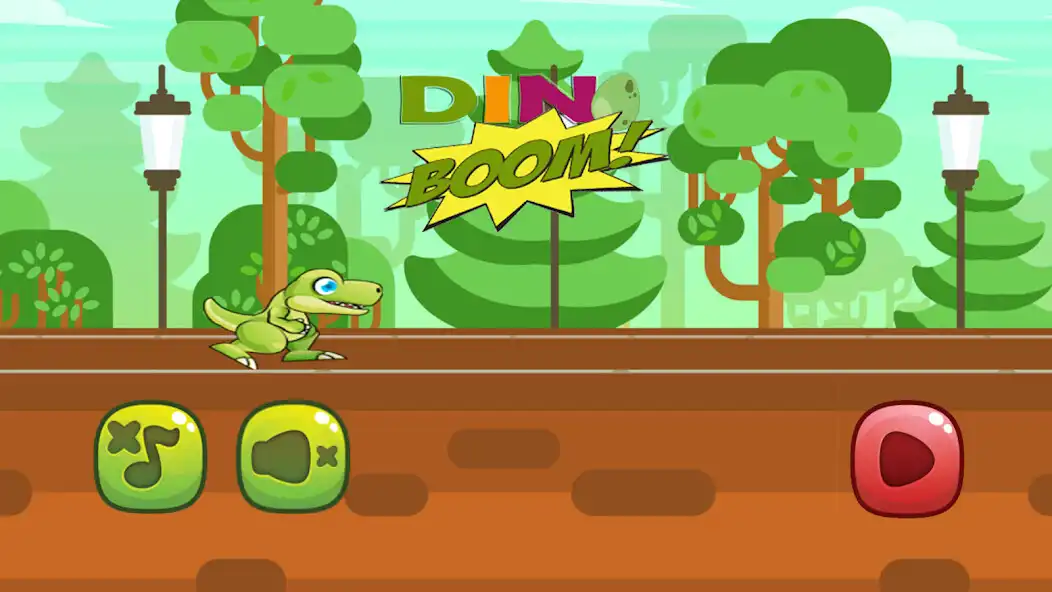 Play Dino Boom! as an online game Dino Boom! with UptoPlay