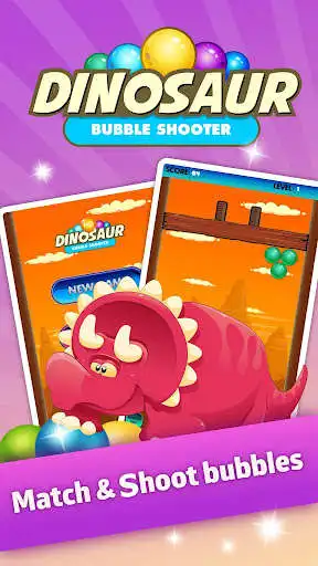 Play Dino Bubble Shooter