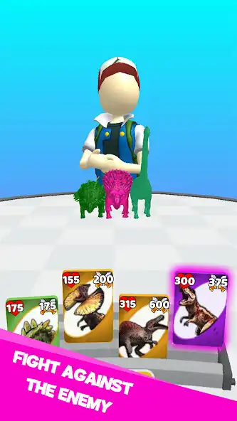 Play Dino Cards as an online game Dino Cards with UptoPlay