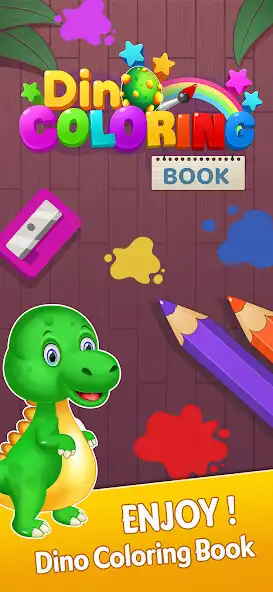 Play Dino Coloring  Drawing Book  and enjoy Dino Coloring  Drawing Book with UptoPlay