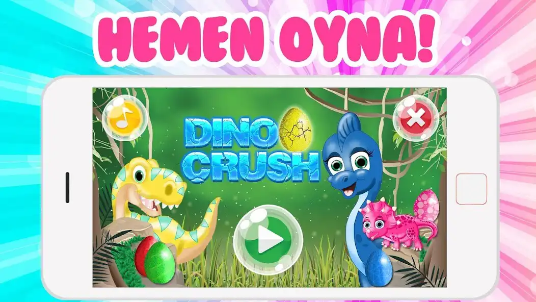 Play Dino Crush  and enjoy Dino Crush with UptoPlay