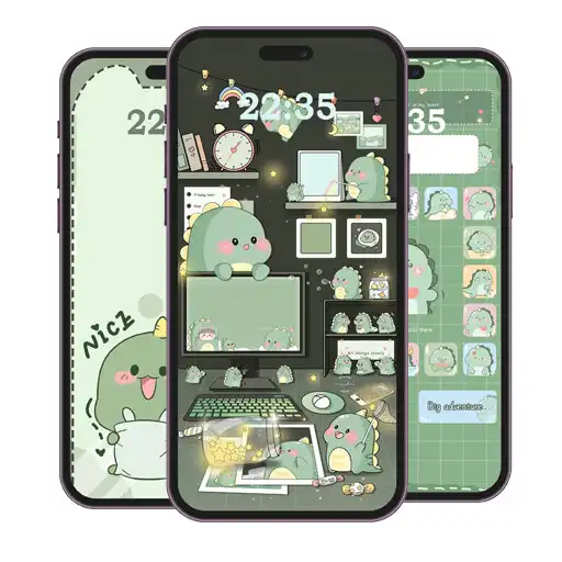 Play Dino Cute Wallpaper HD APK