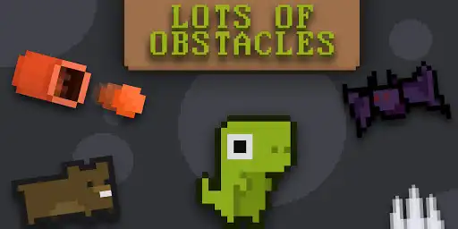 Play Dino Dash - Pixel Platformer as an online game Dino Dash - Pixel Platformer with UptoPlay