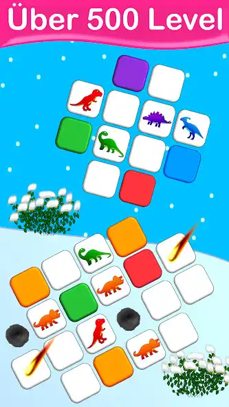 Play Dino Dome City - Color Sort as an online game Dino Dome City - Color Sort with UptoPlay