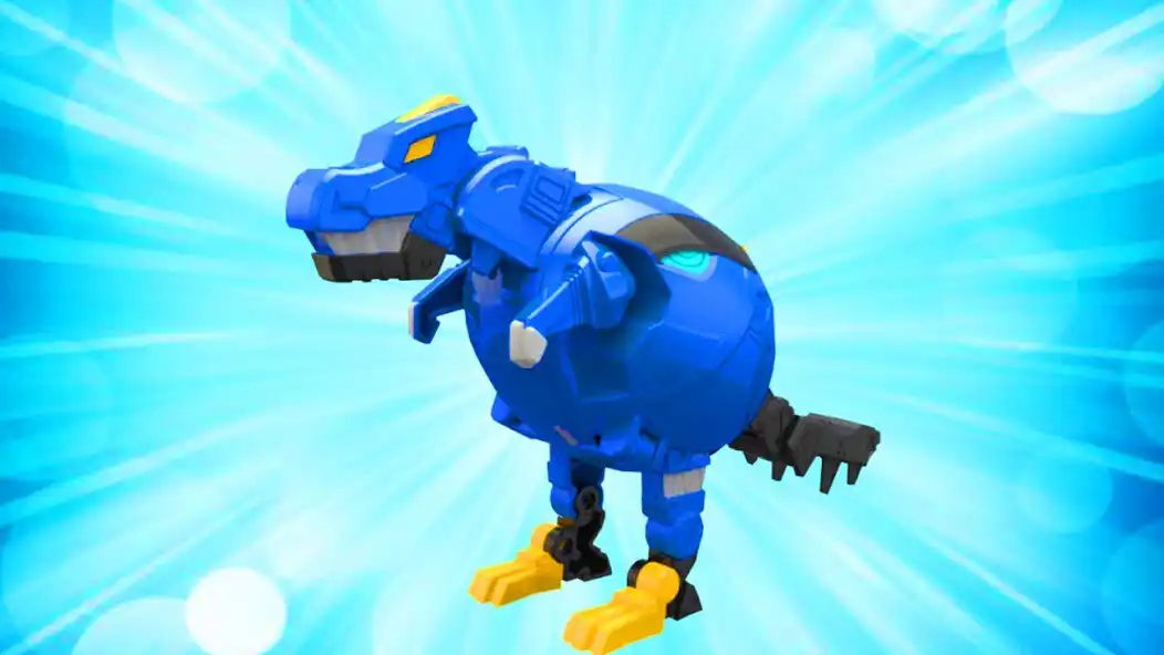 Play Dino Egg Mini Robot Force Tran as an online game Dino Egg Mini Robot Force Tran with UptoPlay