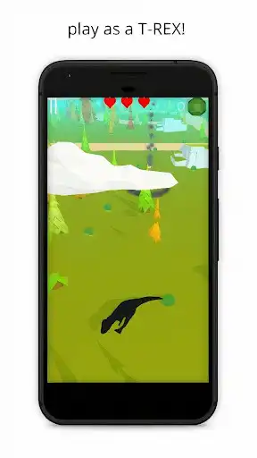 Play Dino Escape - Dinosaur Game as an online game Dino Escape - Dinosaur Game with UptoPlay