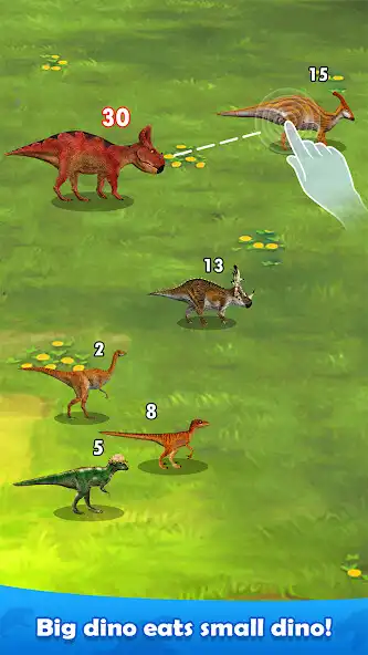 Play Dino Evolution: Dinosaur Merge  and enjoy Dino Evolution: Dinosaur Merge with UptoPlay