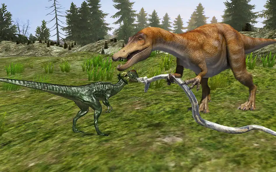 Play Dino Fighting vs Hungry T-rex  and enjoy Dino Fighting vs Hungry T-rex with UptoPlay