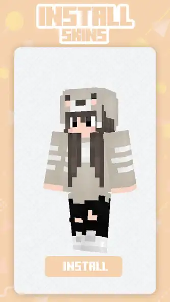 Play Dino Girl Skins for Minecraft  and enjoy Dino Girl Skins for Minecraft with UptoPlay