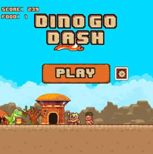 Play Dino Go Dash  and enjoy Dino Go Dash with UptoPlay