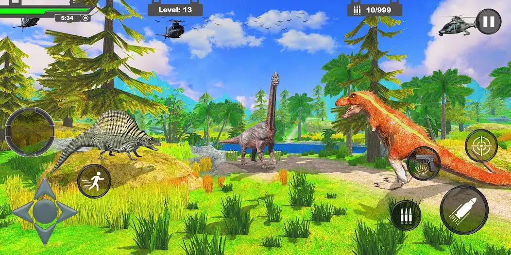 Play Dino Hunter: Gun Shooting  and enjoy Dino Hunter: Gun Shooting with UptoPlay