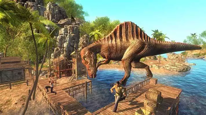 Play Dino Hunter - Jurassic Survival 2018