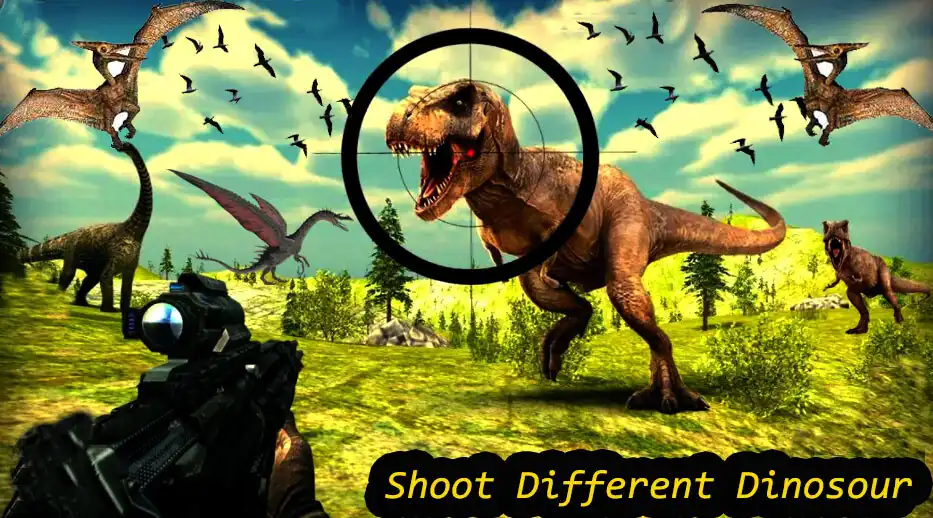 Play Dino Hunter: Offline Hunting as an online game online Dino Hunter: Offline Hunting with UptoPlay Play Dino Hunter: Offline Hunting as an online game Dino Hunter: Offline Hunting with UptoPlay