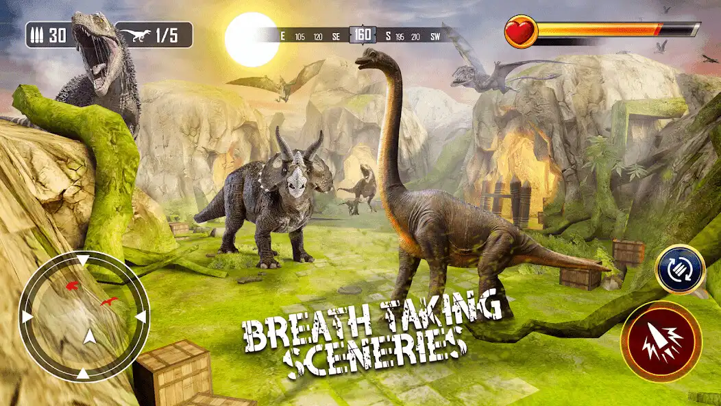 Play Dino Hunting 3D: Hunting Games  and enjoy Dino Hunting 3D: Hunting Games with UptoPlay