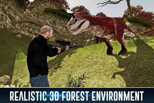 Play Dino Hunting Sniper shoting 3D