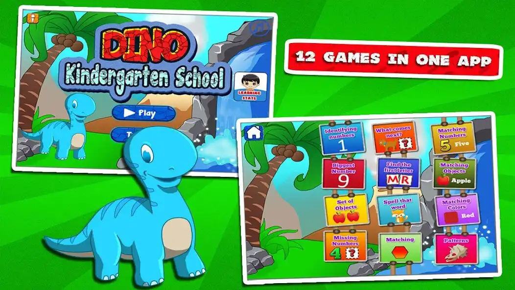 Play Dino Kindergarten Fun Games  and enjoy Dino Kindergarten Fun Games with UptoPlay
