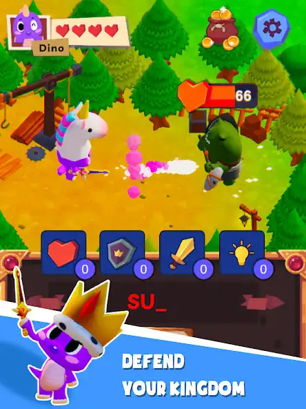 Play DINO Kingdom - English Typing as an online game DINO Kingdom - English Typing with UptoPlay
