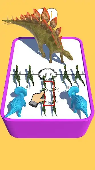 Play Dino Merge Fusion Master as an online game Dino Merge Fusion Master with UptoPlay