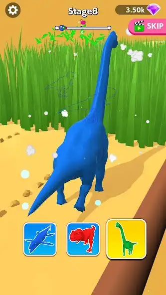 Play Dino Ninja Race as an online game Dino Ninja Race with UptoPlay