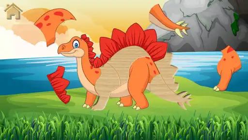 Play Dino puzzle